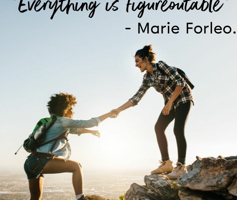 Everything Is Figureoutable – Marie Forleo