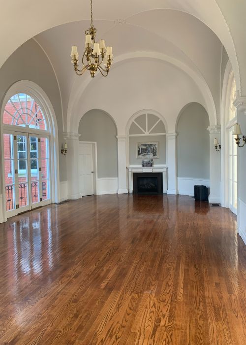 ballroom for latin dancing with Sarah Haykel at Birge Mansion NY