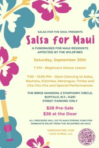 Salsa for Maui fundraiser